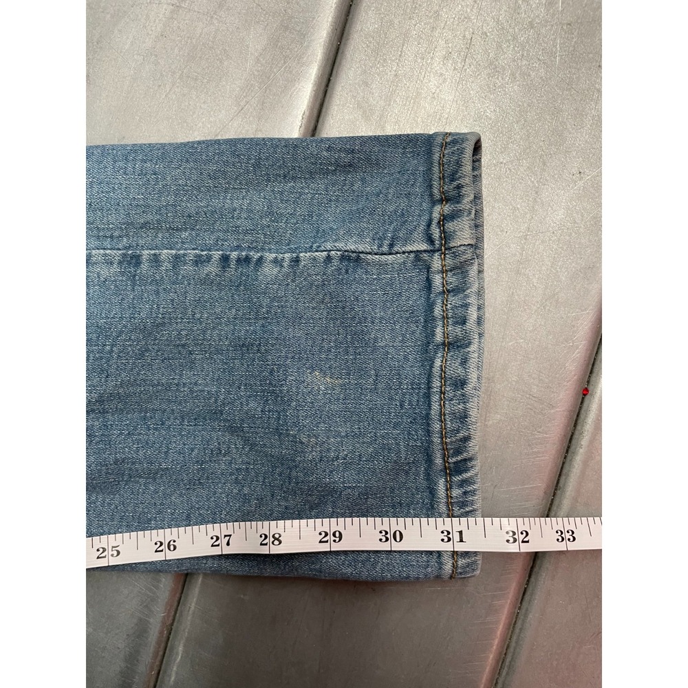 Levis 514 Jeans Mens 33x32 Blue Medium Wash Denim Straight Leg Fit Everyday Wear - Picture 7 of 14
